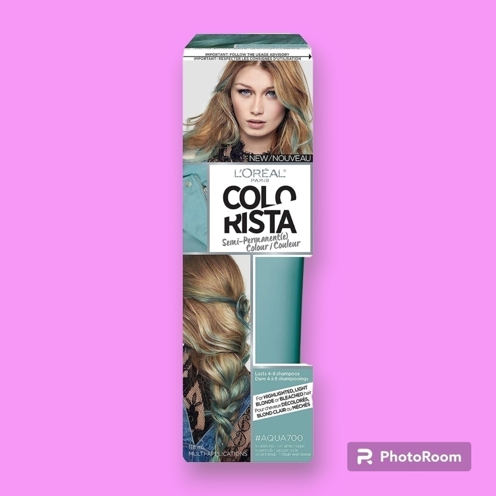 L'Oreal Aqua Colorista Semi-Permanent Hair Colour